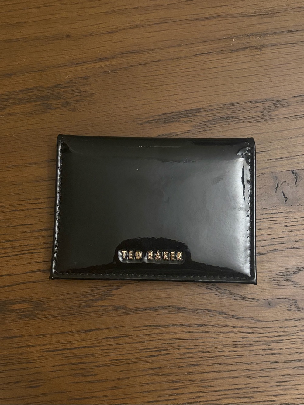 Ted Baker Black Patent Leather wallet